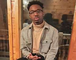 He is often seen with glasses in his Instagram posts.